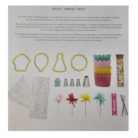 Cupcake Decorating Kit - 75 pieces - Picture 5 of 6